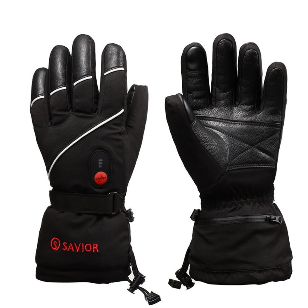 SAVIOR HEAT Heated Gloves for Men Women, Rechargeable Electric Heated Gloves